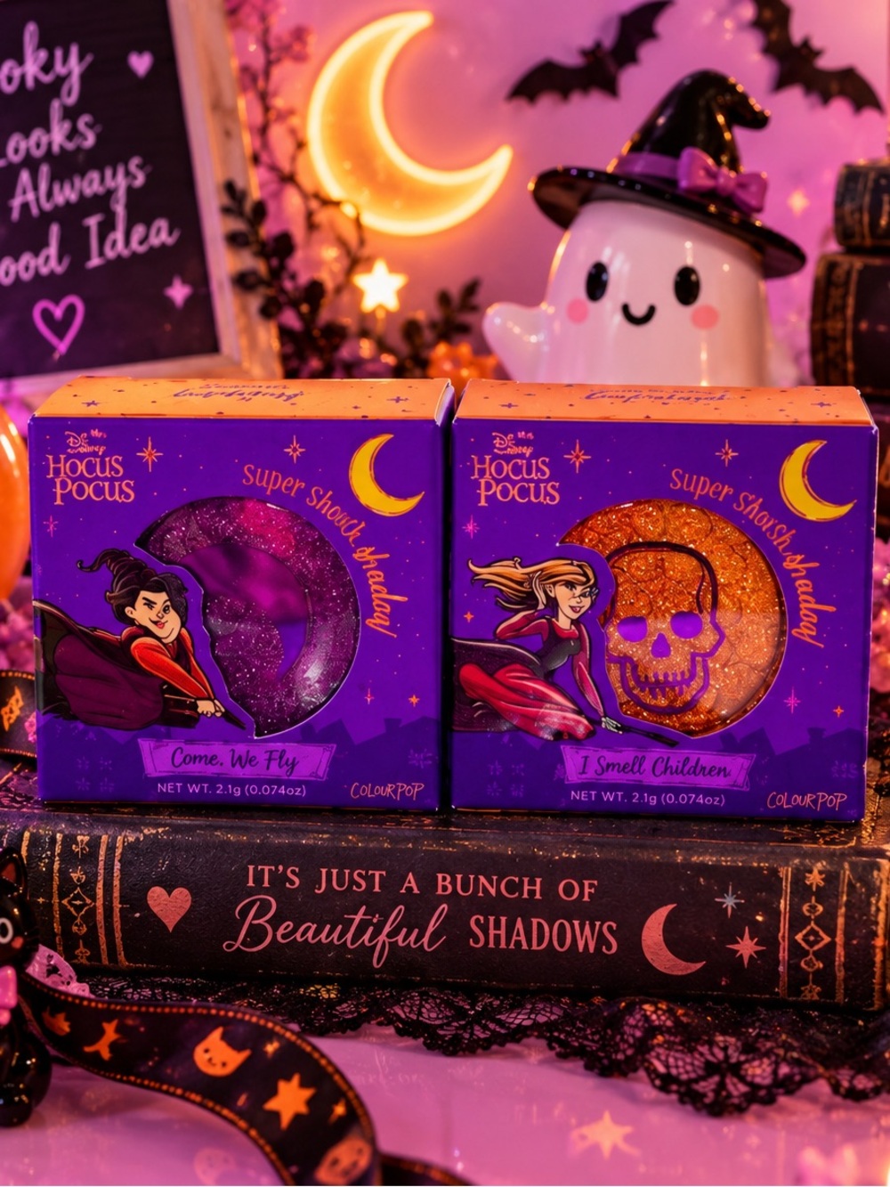 ColourPop x Hocus Pocus Super Shock Shadows (Set of 2, Limited Edition)